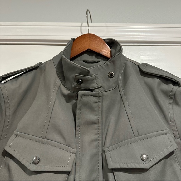 Banana Republic Grey/Green/Beige Unisex Jacket/Coat - Picture 9 of 12